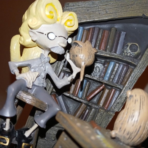 2003 Gris Grimly cold cast statue Pinocchio now on Netflix movie Mint in Box - Picture 4 of 5